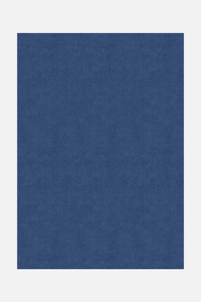Jute-Haptik Mono Saphir Teppich - Teppana