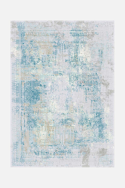 Delia Aquamarin Teppich - Teppana