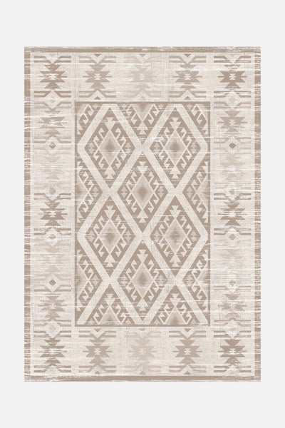 Kolaya Beige Teppich - Teppana